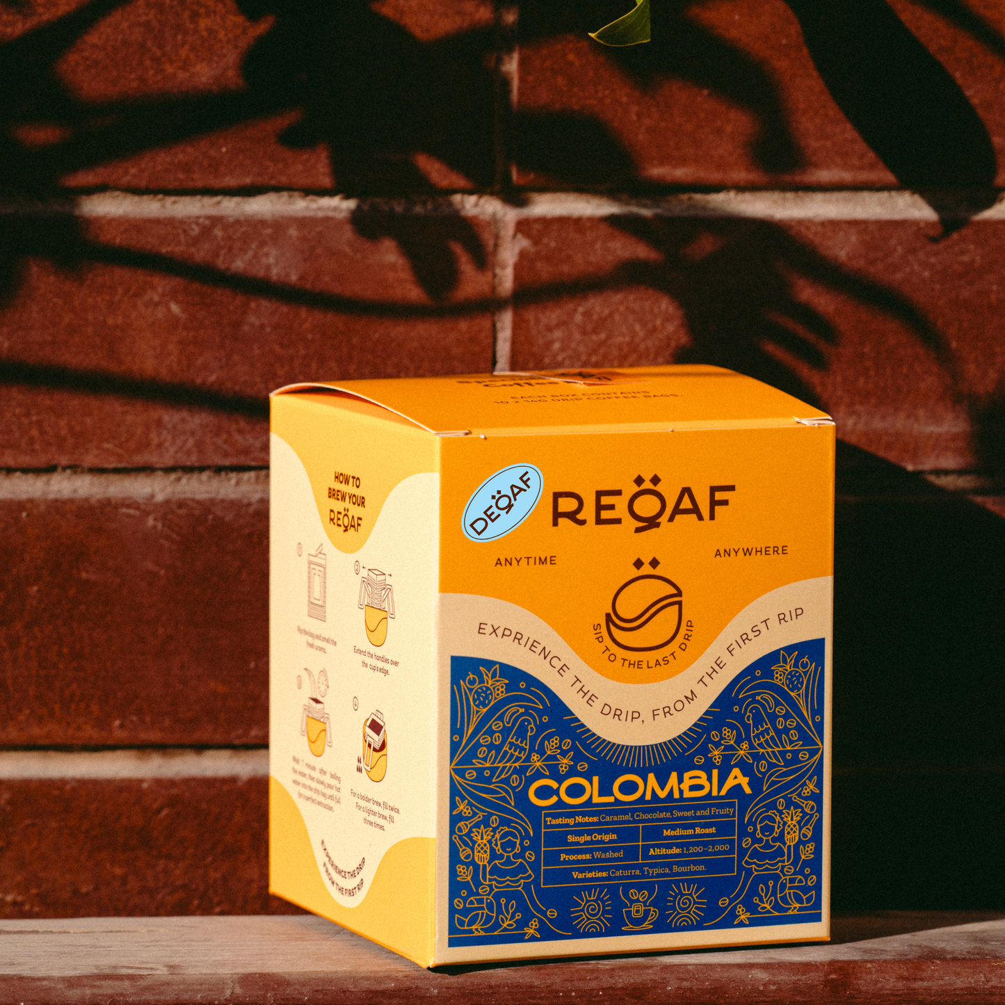 Colombia DeQaf Drip Bag