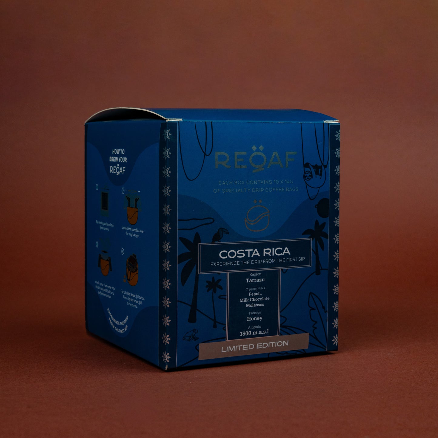 Limited Edition Costa Rica - Tarrazú - Single Origin Drip Coffee Bags