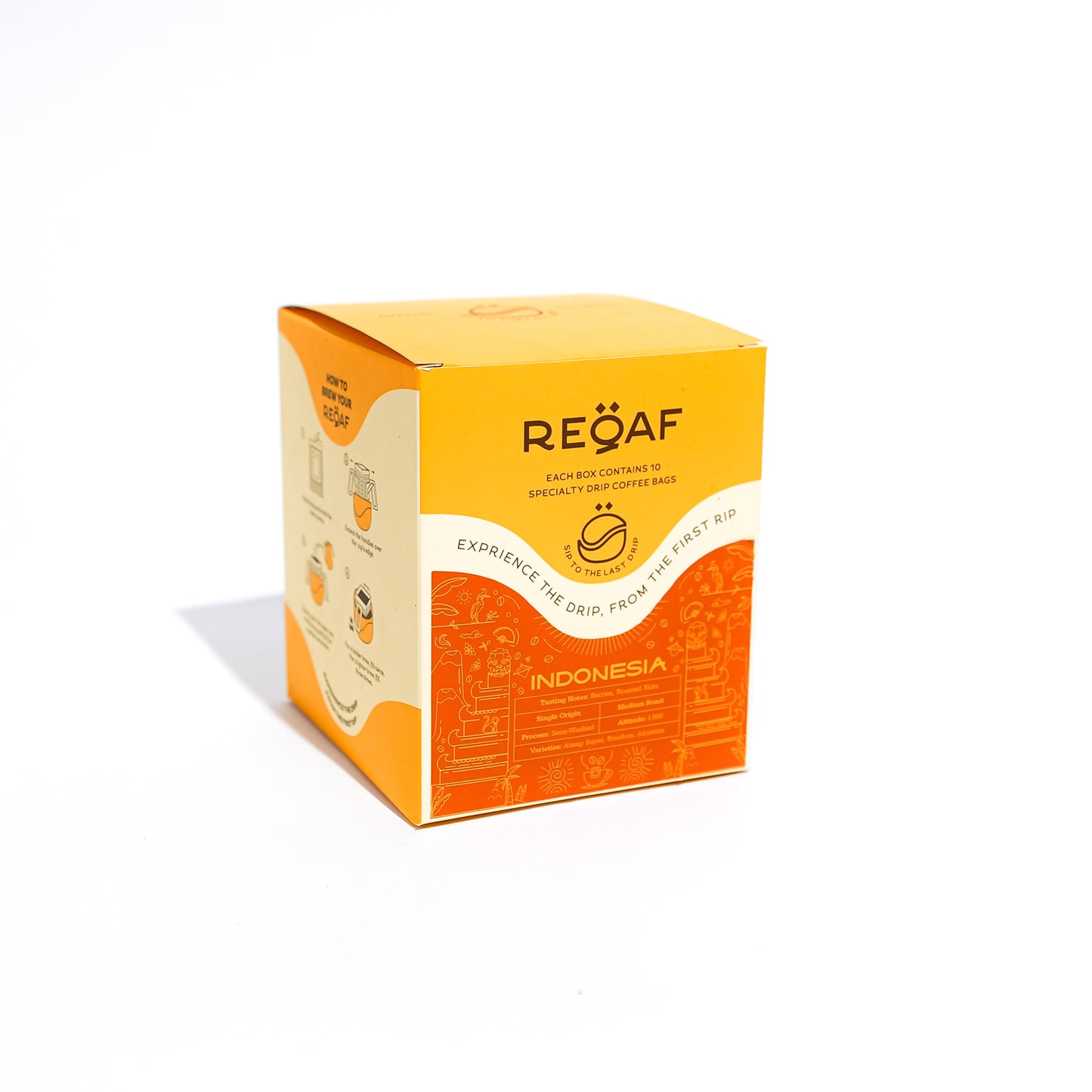 Indonesia Drip Coffee Bag – Single Origin Specialty Coffee