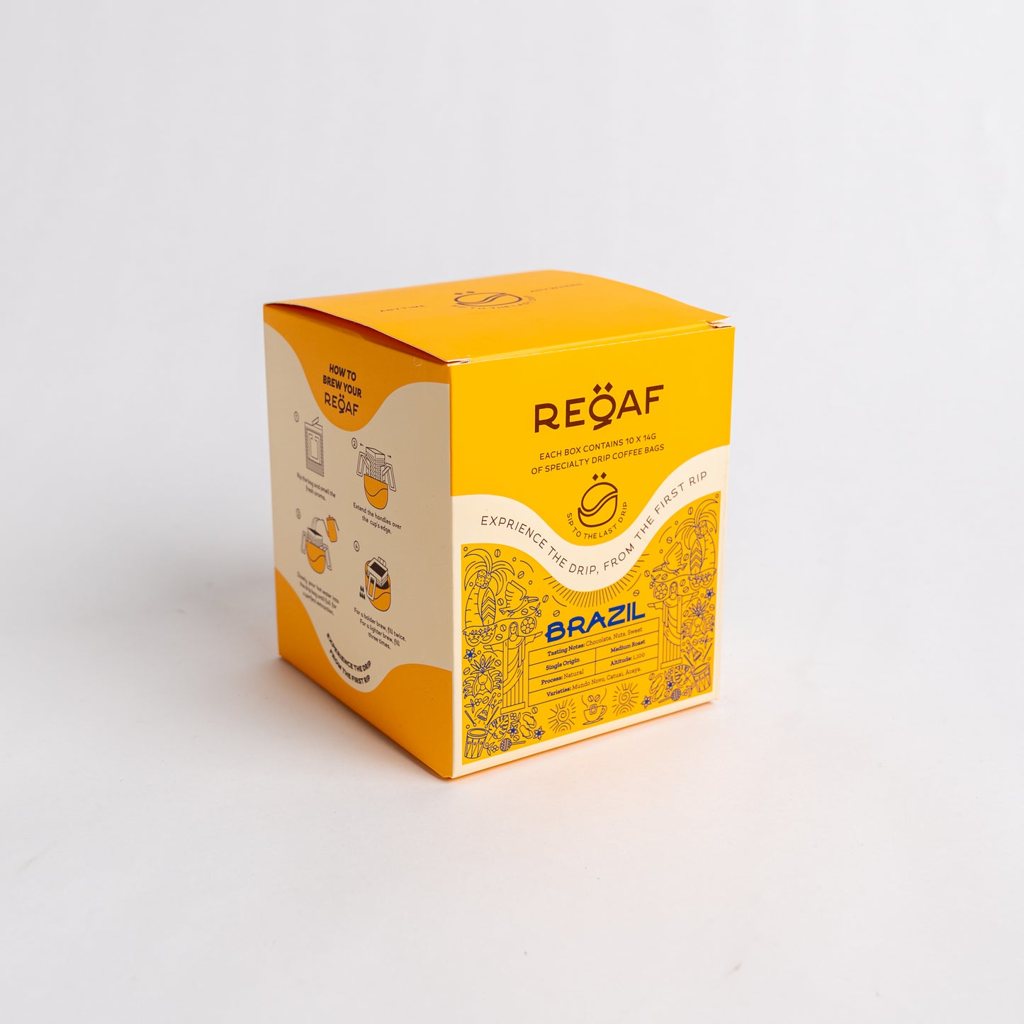 Brazil Drip Coffee Bag – Single Origin Specialty Coffee