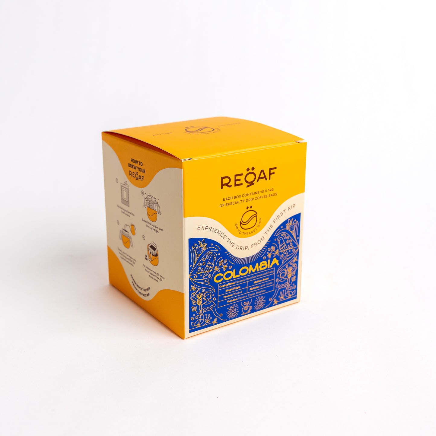 Colombia Drip Coffee Bag – Single Origin Specialty Coffee